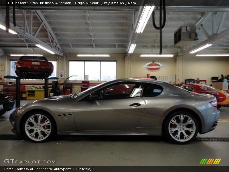 Grigio Nuvolari (Grey Metallic) / Nero 2011 Maserati GranTurismo S Automatic
