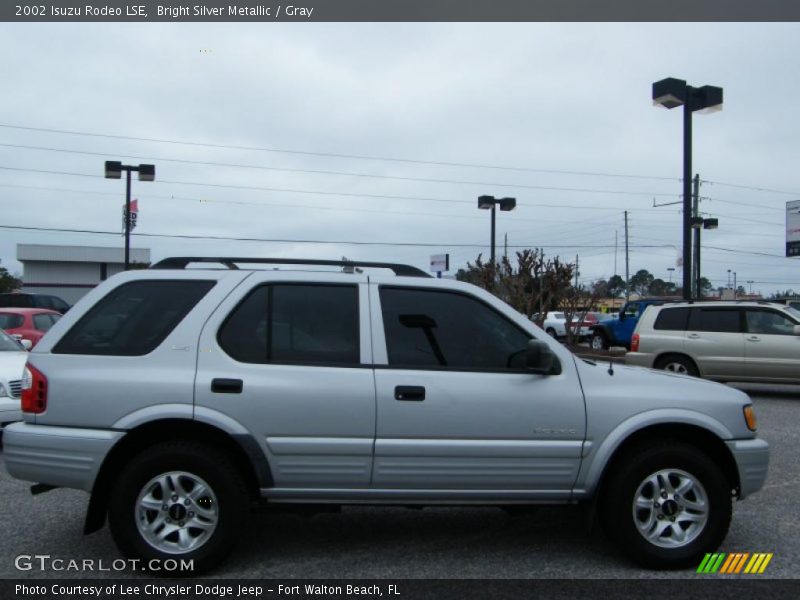 Bright Silver Metallic / Gray 2002 Isuzu Rodeo LSE