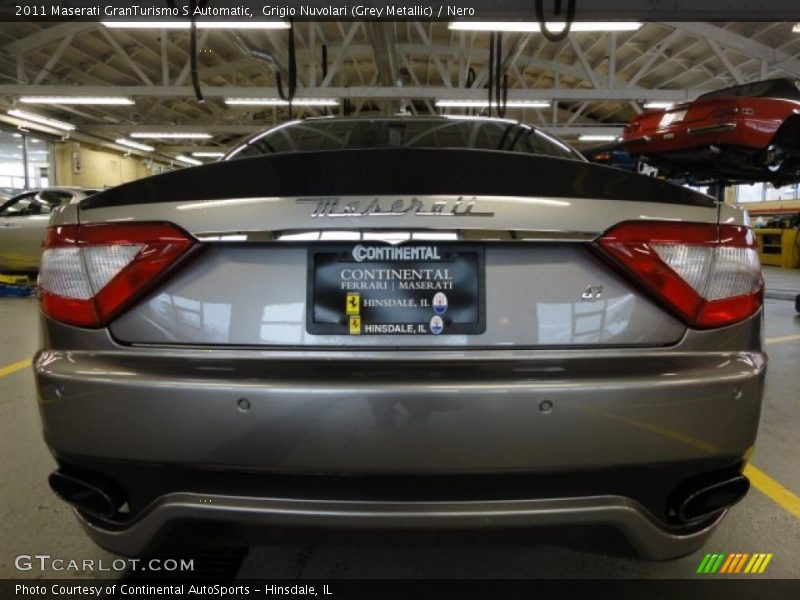Grigio Nuvolari (Grey Metallic) / Nero 2011 Maserati GranTurismo S Automatic