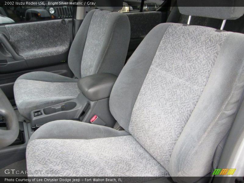 Bright Silver Metallic / Gray 2002 Isuzu Rodeo LSE