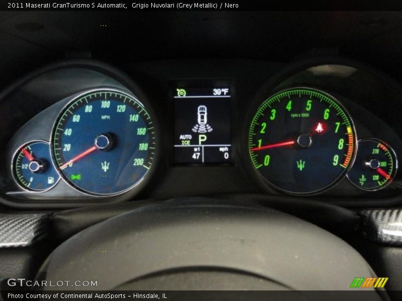 2011 GranTurismo S Automatic S Automatic Gauges