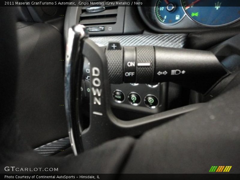 Grigio Nuvolari (Grey Metallic) / Nero 2011 Maserati GranTurismo S Automatic