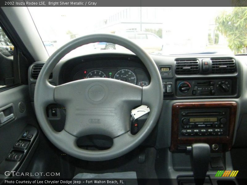 Bright Silver Metallic / Gray 2002 Isuzu Rodeo LSE