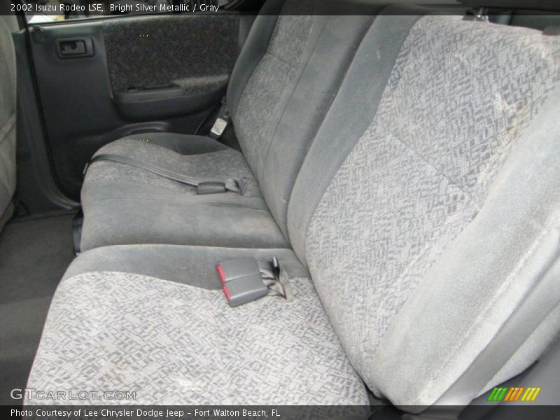 Bright Silver Metallic / Gray 2002 Isuzu Rodeo LSE