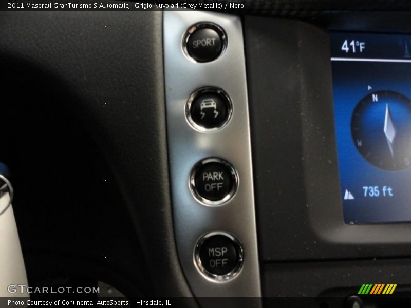Controls of 2011 GranTurismo S Automatic