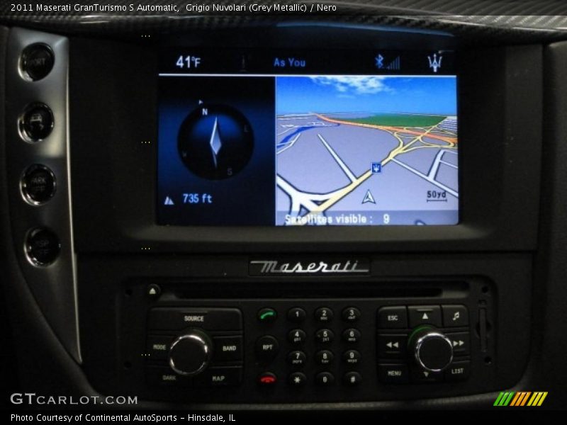 Navigation of 2011 GranTurismo S Automatic