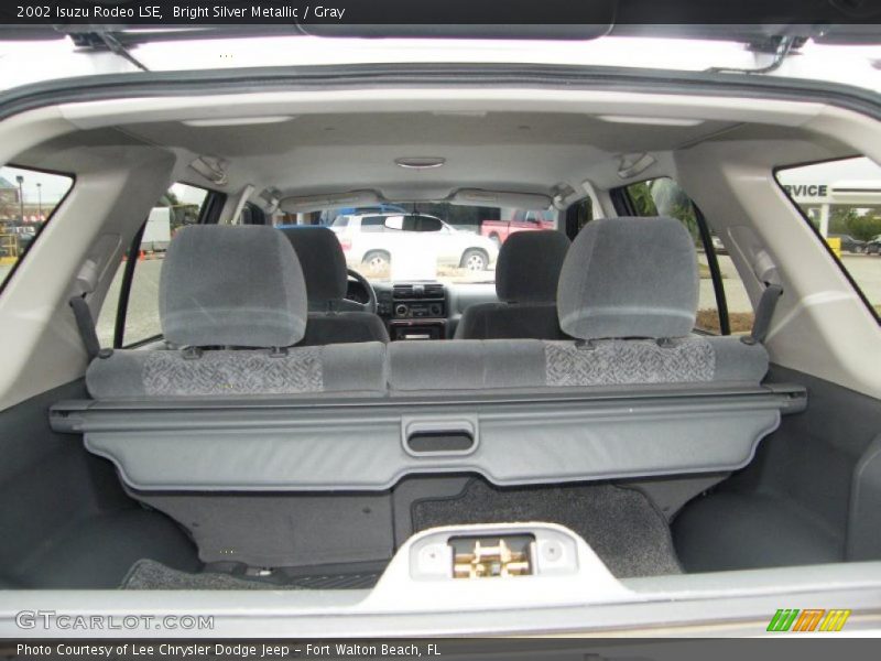Bright Silver Metallic / Gray 2002 Isuzu Rodeo LSE