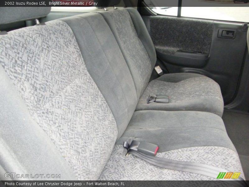 Bright Silver Metallic / Gray 2002 Isuzu Rodeo LSE