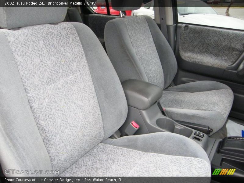 Bright Silver Metallic / Gray 2002 Isuzu Rodeo LSE