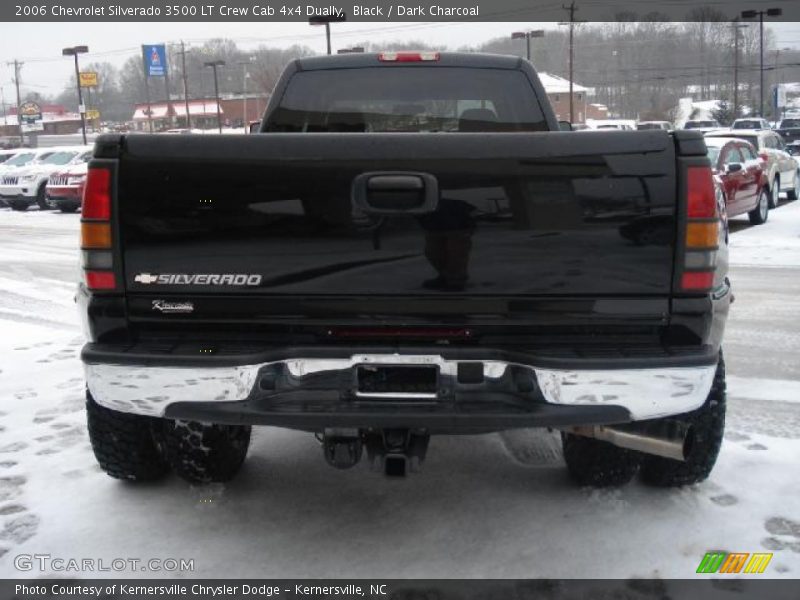 Black / Dark Charcoal 2006 Chevrolet Silverado 3500 LT Crew Cab 4x4 Dually