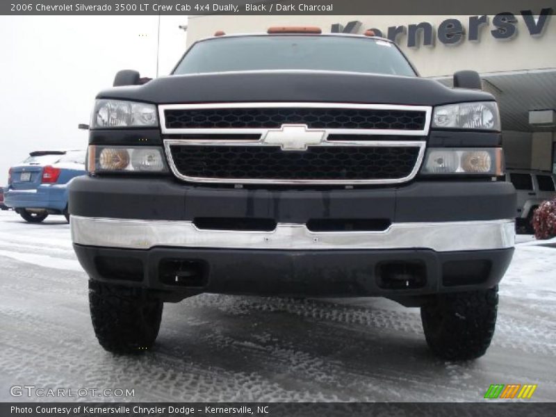 Black / Dark Charcoal 2006 Chevrolet Silverado 3500 LT Crew Cab 4x4 Dually