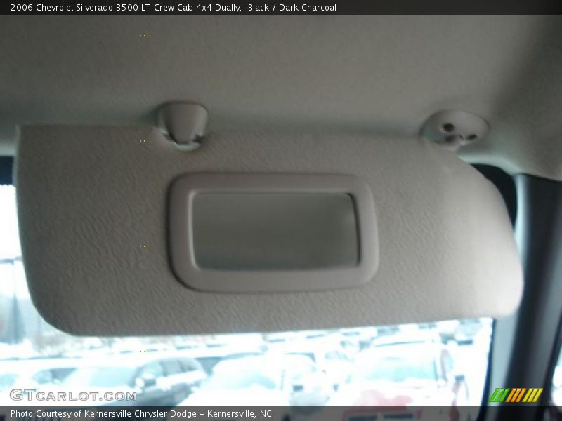 Black / Dark Charcoal 2006 Chevrolet Silverado 3500 LT Crew Cab 4x4 Dually