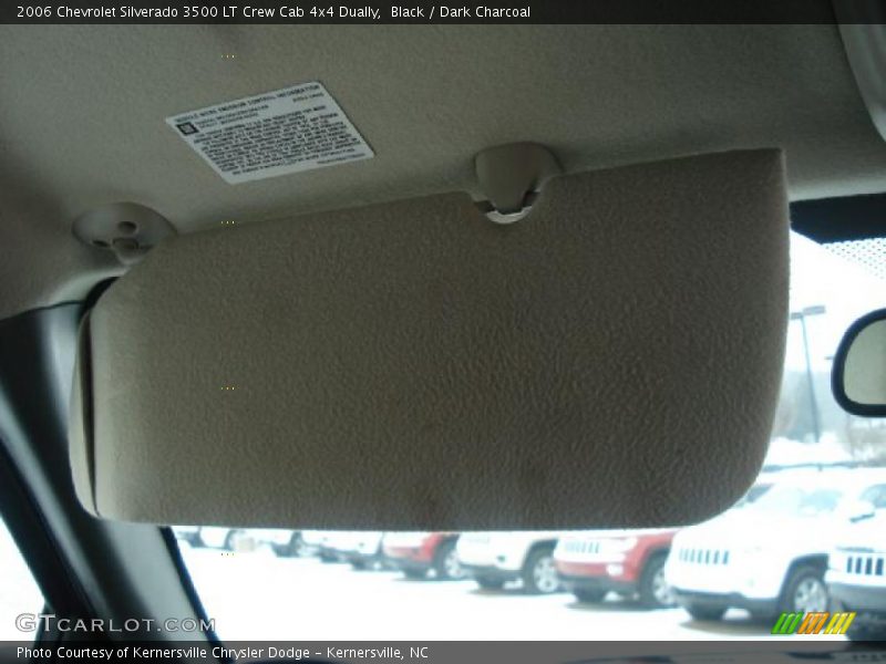 Black / Dark Charcoal 2006 Chevrolet Silverado 3500 LT Crew Cab 4x4 Dually