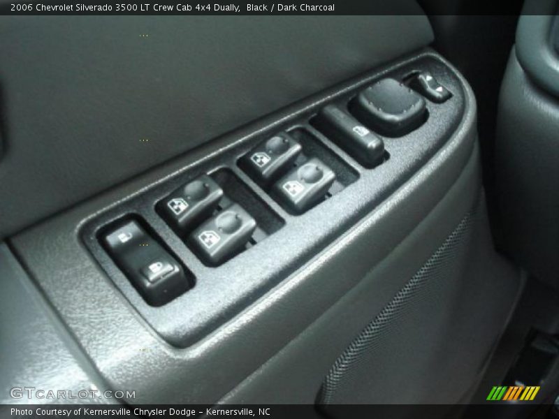 Black / Dark Charcoal 2006 Chevrolet Silverado 3500 LT Crew Cab 4x4 Dually