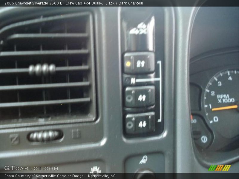 Black / Dark Charcoal 2006 Chevrolet Silverado 3500 LT Crew Cab 4x4 Dually