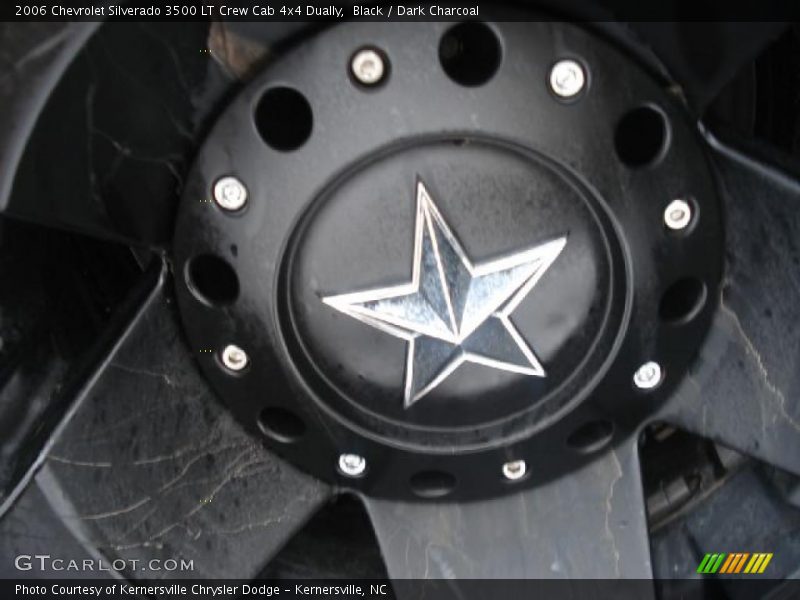 Black / Dark Charcoal 2006 Chevrolet Silverado 3500 LT Crew Cab 4x4 Dually