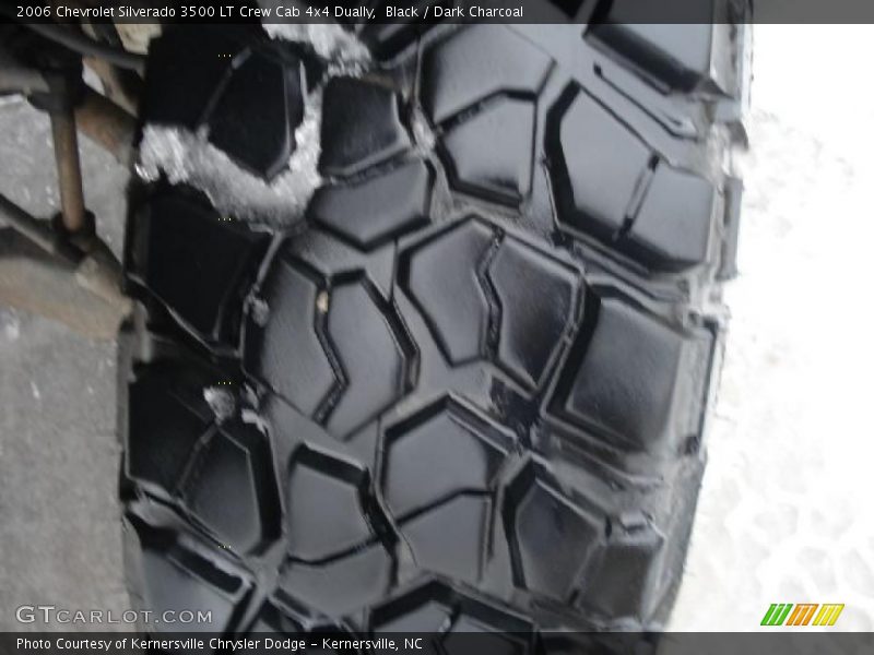 Black / Dark Charcoal 2006 Chevrolet Silverado 3500 LT Crew Cab 4x4 Dually