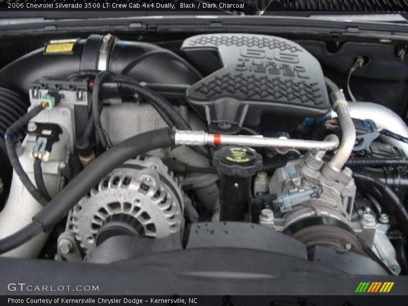  2006 Silverado 3500 LT Crew Cab 4x4 Dually Engine - 6.6 Liter OHV 32-Valve Duramax Turbo Diesel V8
