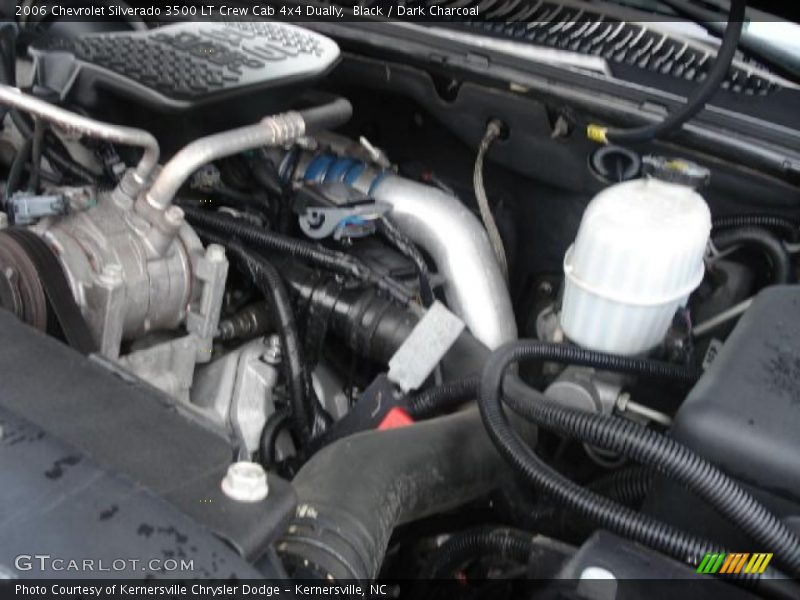 Black / Dark Charcoal 2006 Chevrolet Silverado 3500 LT Crew Cab 4x4 Dually