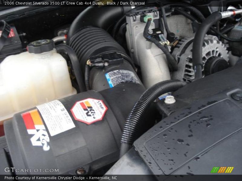 Black / Dark Charcoal 2006 Chevrolet Silverado 3500 LT Crew Cab 4x4 Dually