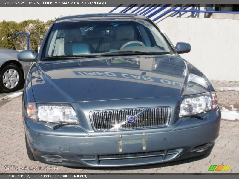 Platinum Green Metallic / Sand Beige 2002 Volvo S80 2.9