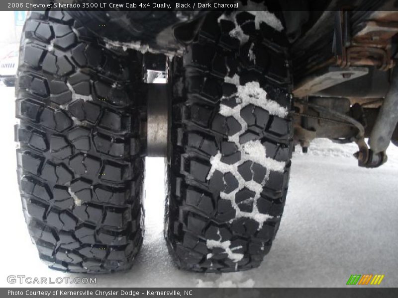 Black / Dark Charcoal 2006 Chevrolet Silverado 3500 LT Crew Cab 4x4 Dually