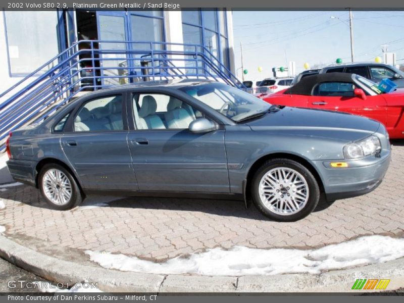 Platinum Green Metallic / Sand Beige 2002 Volvo S80 2.9