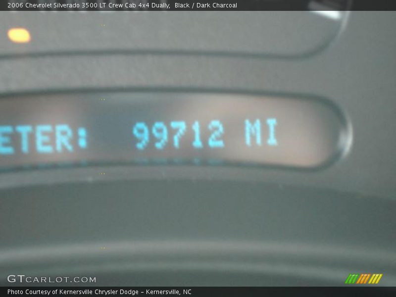 Black / Dark Charcoal 2006 Chevrolet Silverado 3500 LT Crew Cab 4x4 Dually