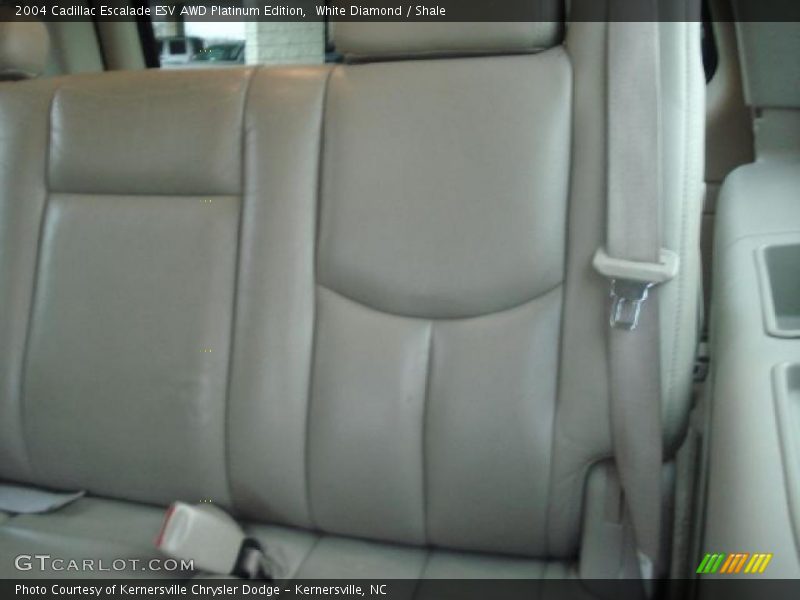 White Diamond / Shale 2004 Cadillac Escalade ESV AWD Platinum Edition