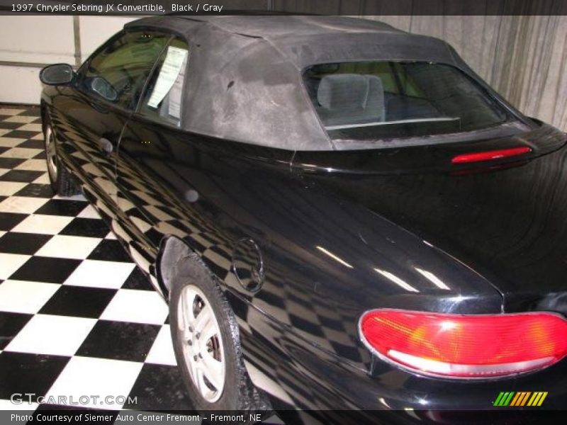Black / Gray 1997 Chrysler Sebring JX Convertible