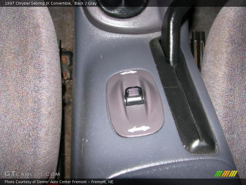 Black / Gray 1997 Chrysler Sebring JX Convertible