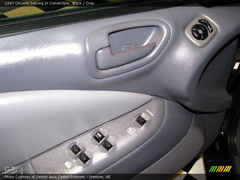 Black / Gray 1997 Chrysler Sebring JX Convertible