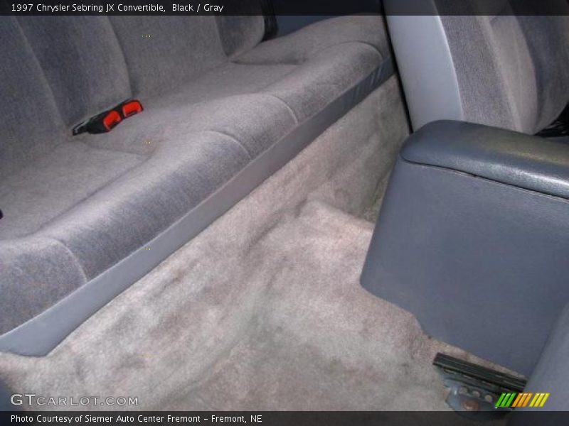 Black / Gray 1997 Chrysler Sebring JX Convertible