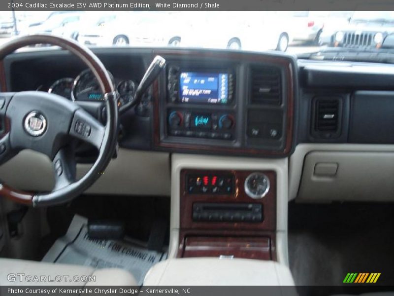 White Diamond / Shale 2004 Cadillac Escalade ESV AWD Platinum Edition