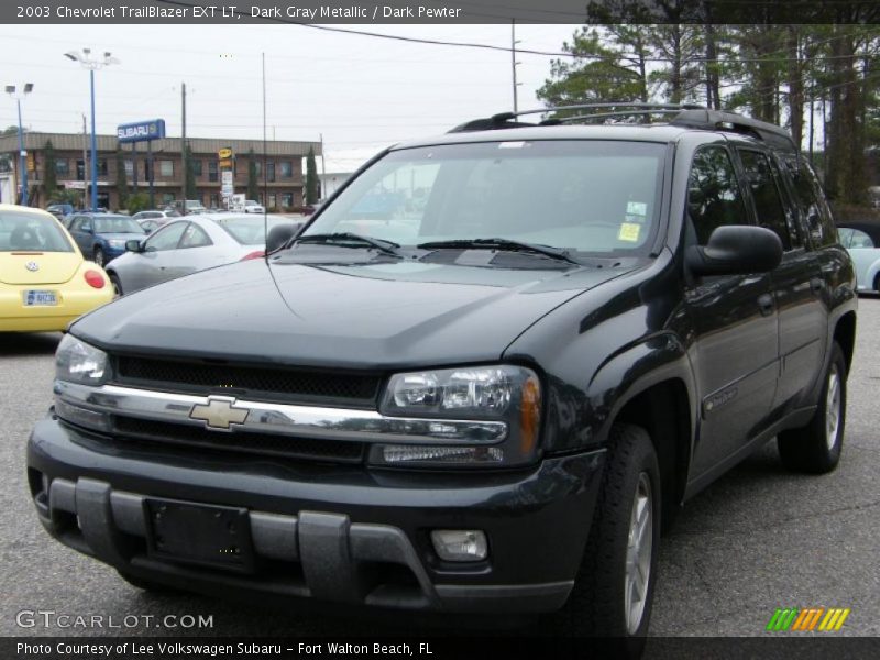 Dark Gray Metallic / Dark Pewter 2003 Chevrolet TrailBlazer EXT LT