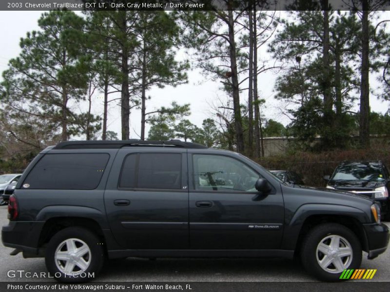 Dark Gray Metallic / Dark Pewter 2003 Chevrolet TrailBlazer EXT LT