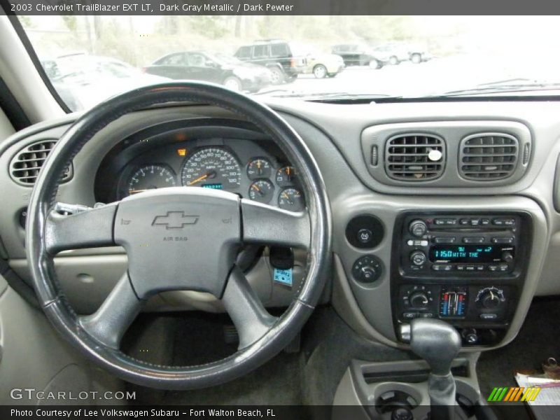 Dark Gray Metallic / Dark Pewter 2003 Chevrolet TrailBlazer EXT LT