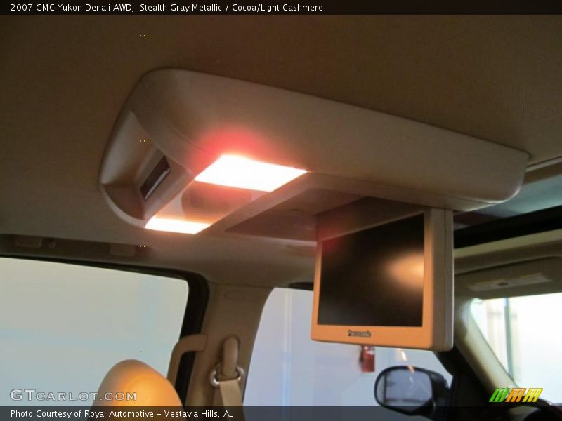 Stealth Gray Metallic / Cocoa/Light Cashmere 2007 GMC Yukon Denali AWD