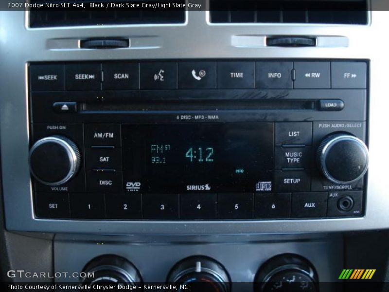 Black / Dark Slate Gray/Light Slate Gray 2007 Dodge Nitro SLT 4x4