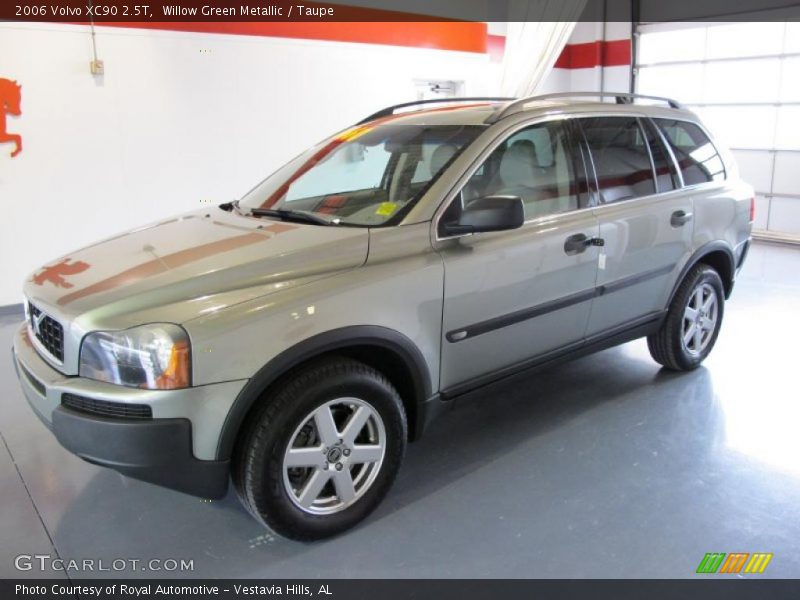 Willow Green Metallic / Taupe 2006 Volvo XC90 2.5T