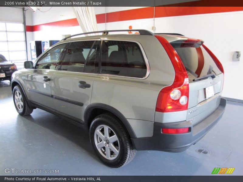 Willow Green Metallic / Taupe 2006 Volvo XC90 2.5T