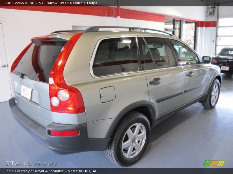 Willow Green Metallic / Taupe 2006 Volvo XC90 2.5T