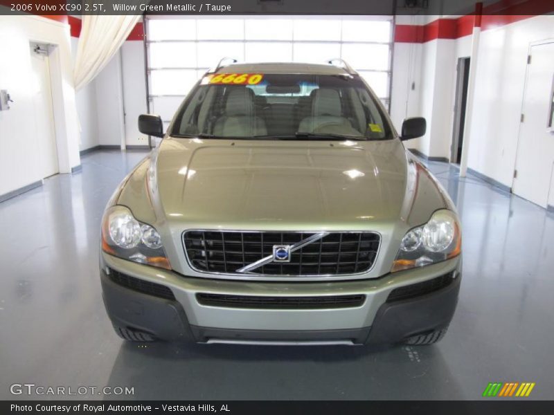 Willow Green Metallic / Taupe 2006 Volvo XC90 2.5T