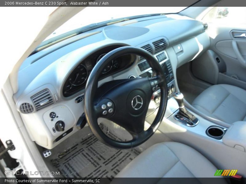 Alabaster White / Ash 2006 Mercedes-Benz C 230 Sport