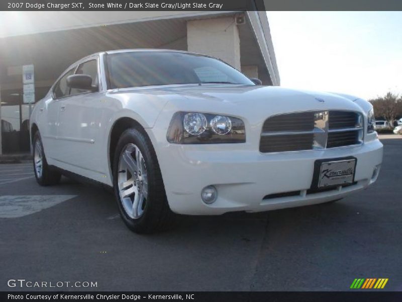 Stone White / Dark Slate Gray/Light Slate Gray 2007 Dodge Charger SXT