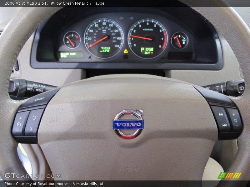 Willow Green Metallic / Taupe 2006 Volvo XC90 2.5T