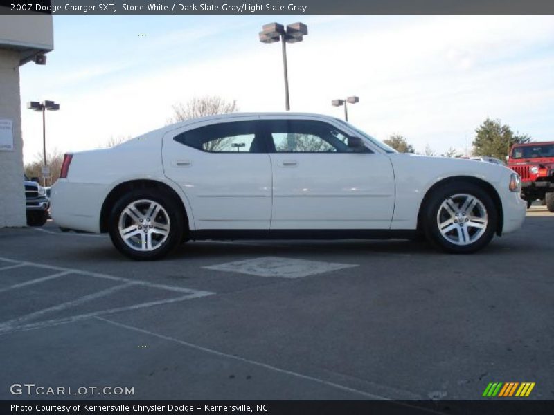 Stone White / Dark Slate Gray/Light Slate Gray 2007 Dodge Charger SXT