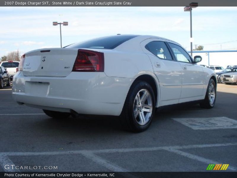 Stone White / Dark Slate Gray/Light Slate Gray 2007 Dodge Charger SXT