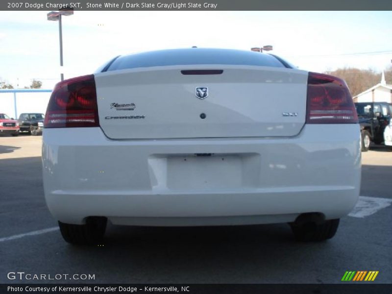 Stone White / Dark Slate Gray/Light Slate Gray 2007 Dodge Charger SXT
