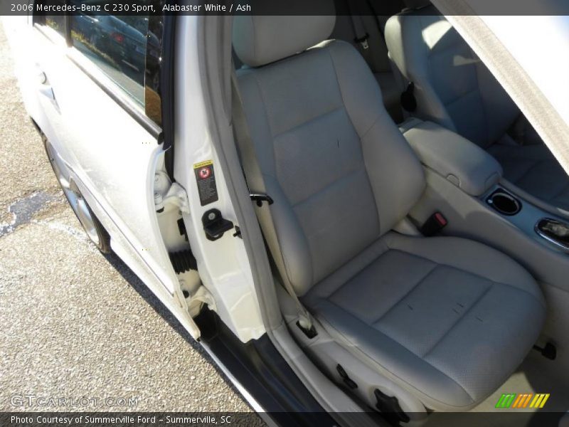 Alabaster White / Ash 2006 Mercedes-Benz C 230 Sport